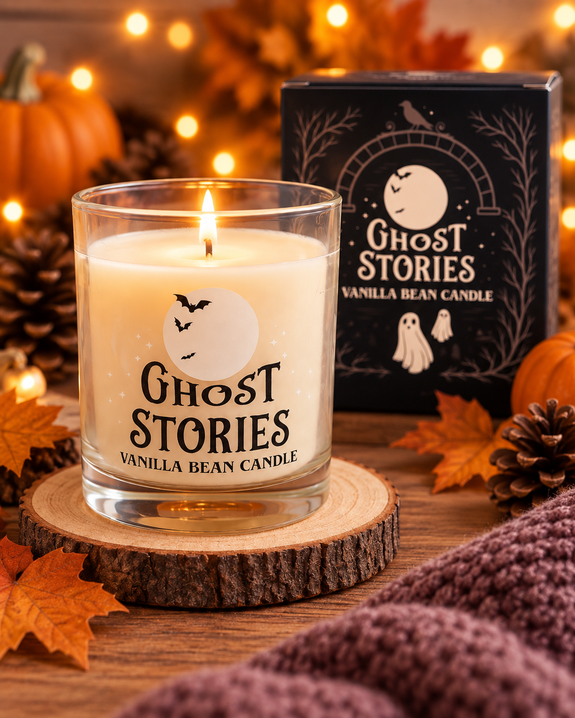 Ghost Stories Halloween Candle Gift Set