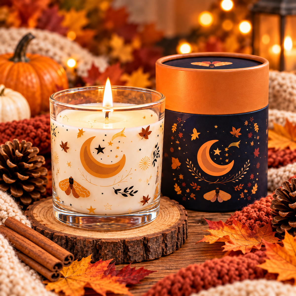 Spiced Vanilla Candle Gift Set