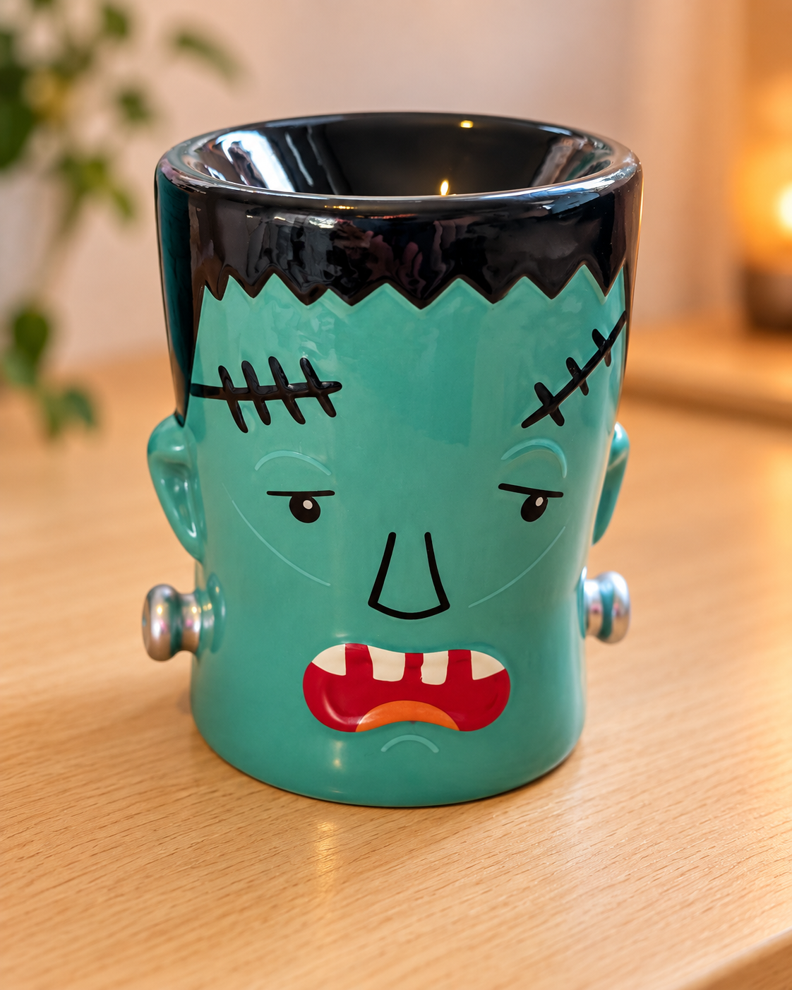 Frankenstein Wax Burner Halloween Gift Set