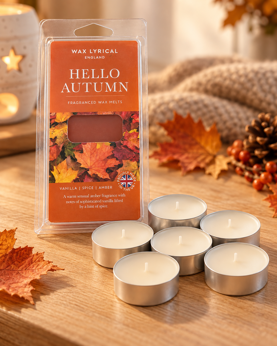 Mummy Wax Burner Halloween Gift Set
