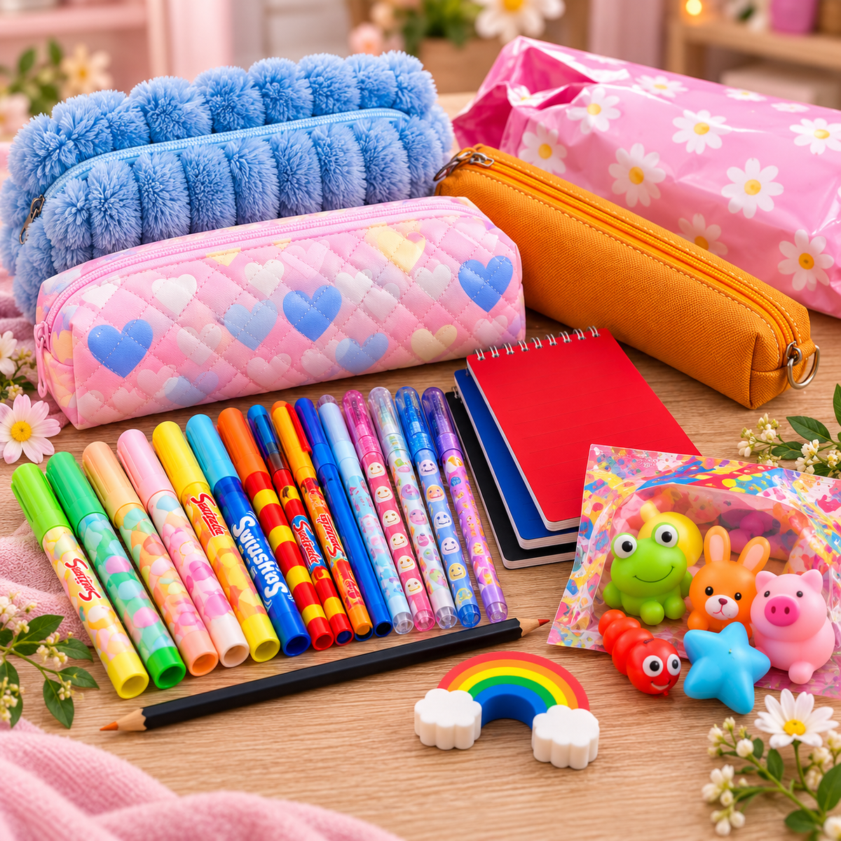 Little Rainy Day Pencil Case Bag